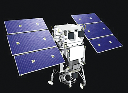 Cel mai nou satelit lansat de DigitalGlobe, companie care furnizeaza imagini pentru aplicatiile de localizare ale Google. 