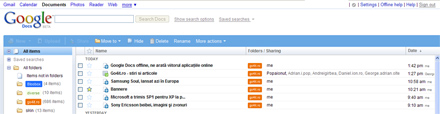 Google Docs offline
