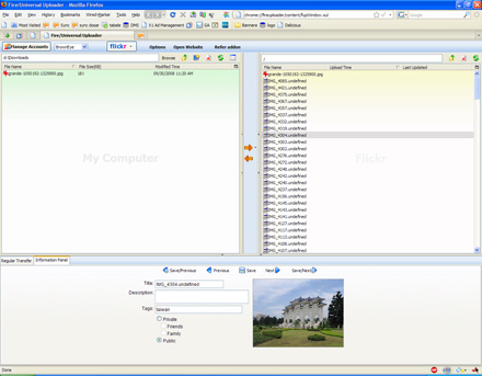 Firefox Universal Uploader