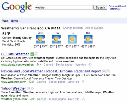 Google SearchWiki 