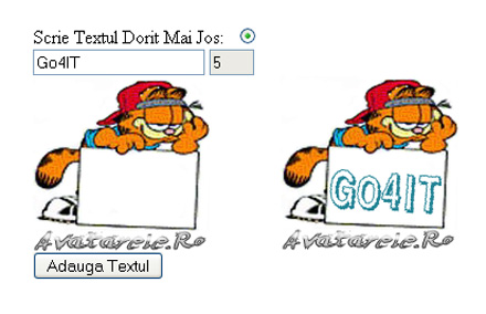Avatar personalizat