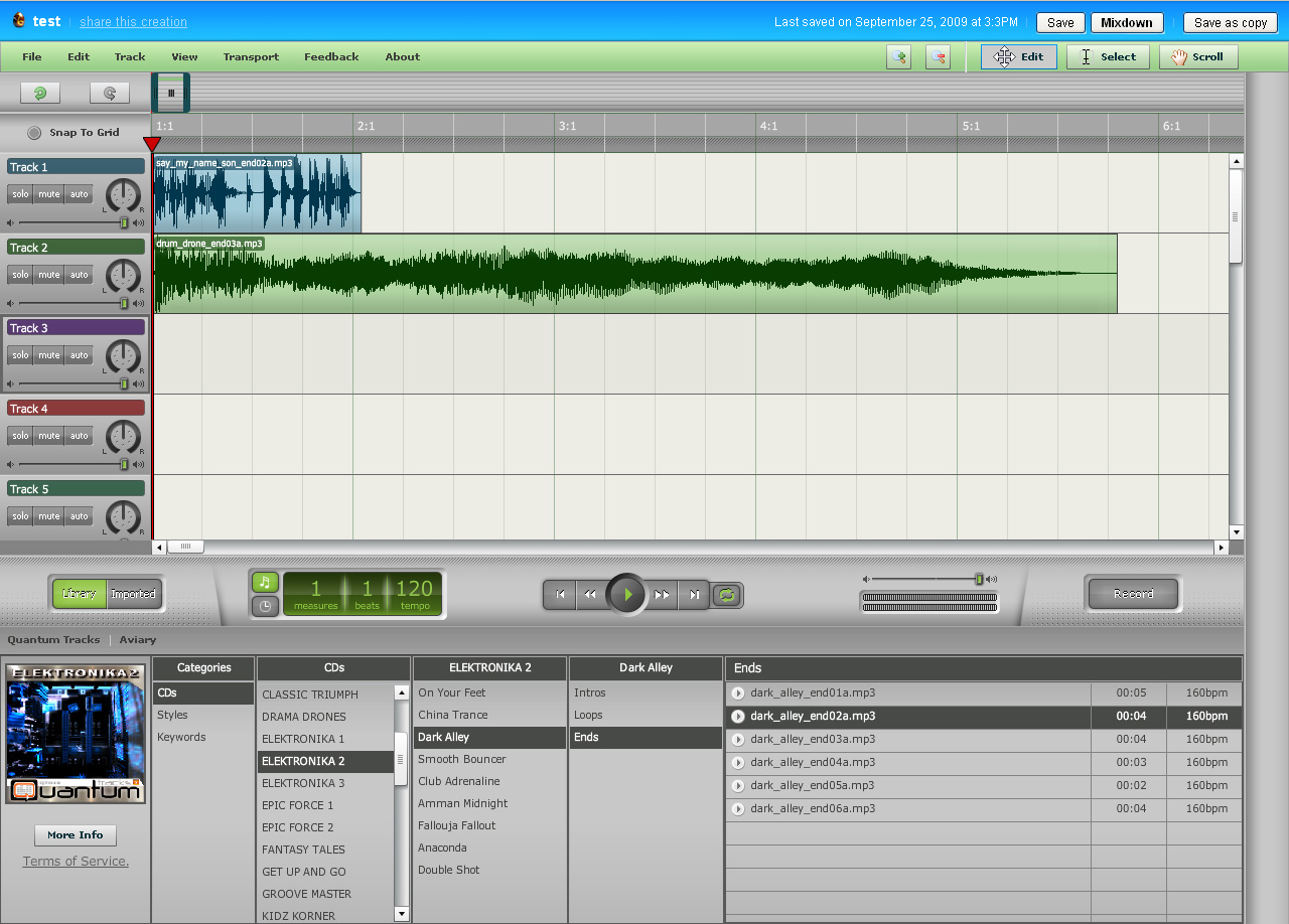 Myna Audio Editor Online by Aviary.com
