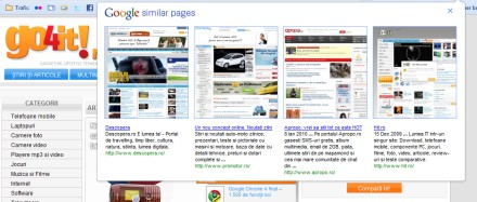 Google Similar Pages