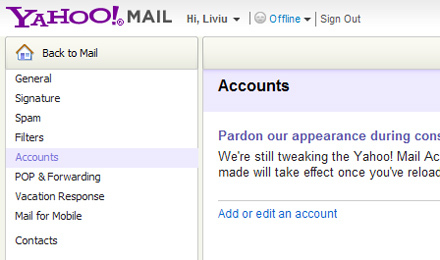 Cum poţi primi pe Yahoo mail-uri din alte conturi Cum poţi primi pe Yahoo mail-uri din alte conturi