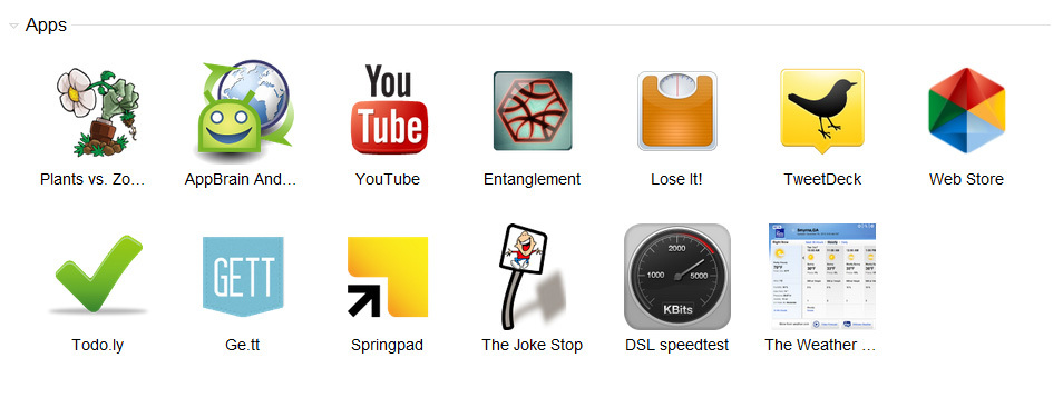 Web Store Apps