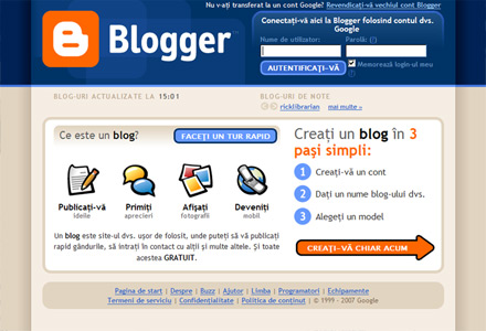 Blogger Google