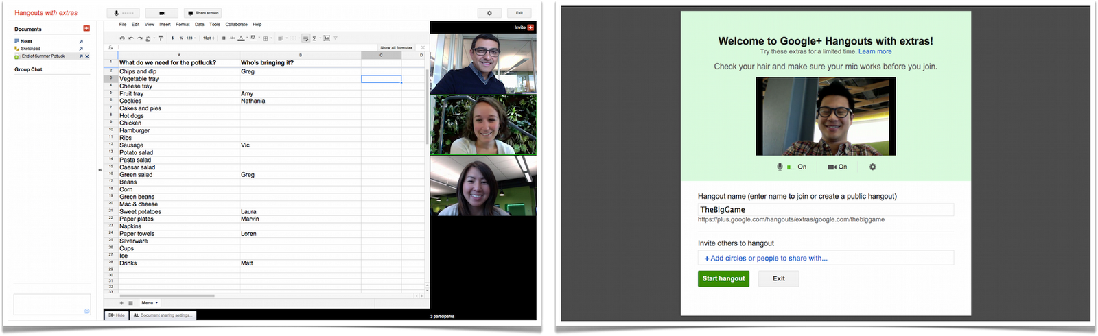 Google+ Extras