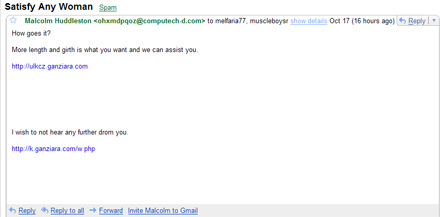 spam link
