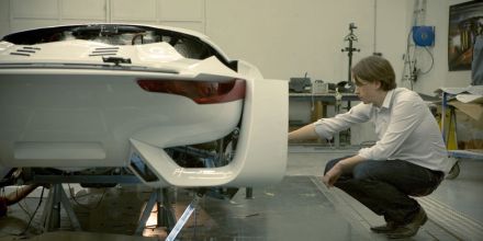 GTbyCITROEN - construcţia machetei