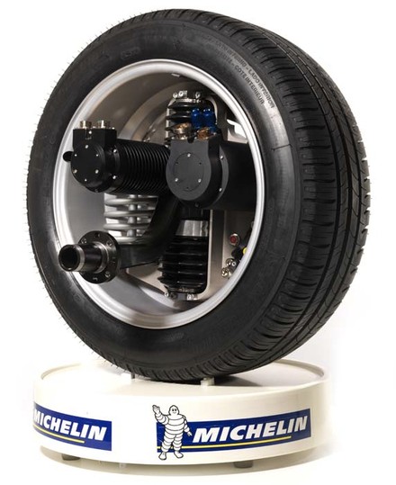 Michelin Active Wheel - roata cu motor electric Michelin Active Wheel - roata cu motor electric