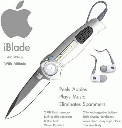 Player şi briceag: iBlade