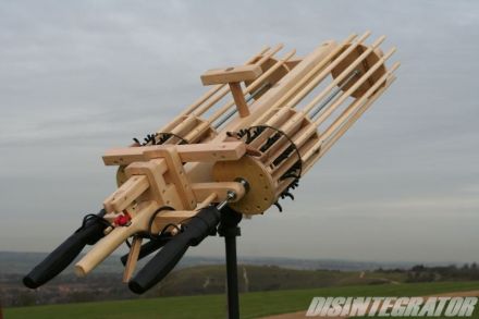 Disintegrator minigun
