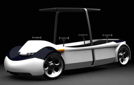 HumanCar – maşina electrică a familiei Flintstone