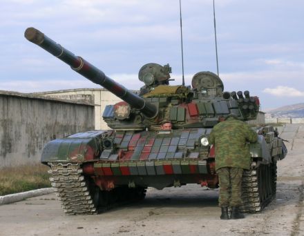 T72 cu blindaj reactiv explozibil