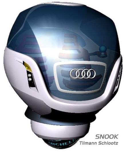 Audi Snook nu are nevoie decât de o roată