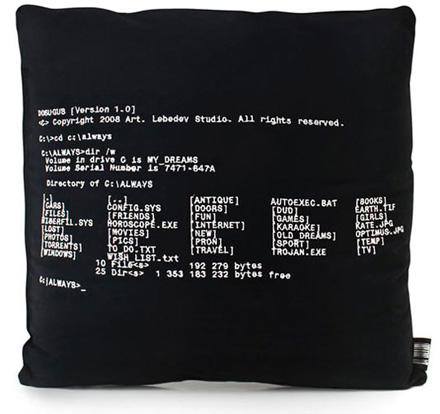 MS-DOS Pillow