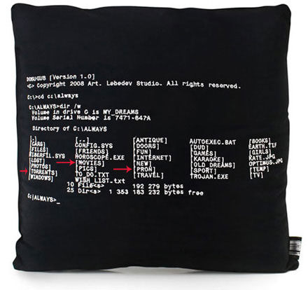 MS-DOS Pillow