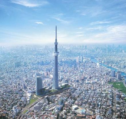 Tokyo Sky Tree - un turn de 610 m