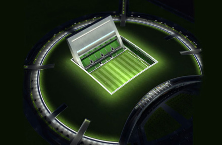 The Wall - primul stadion subteran din lume