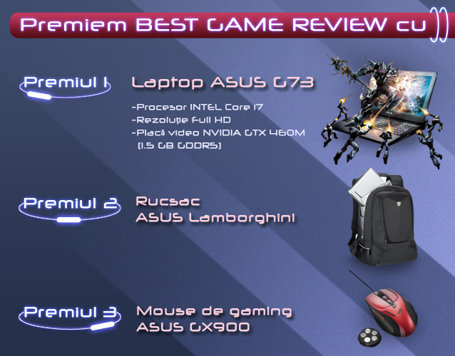 CONCURS go4games : câştigă un laptop de gaming
