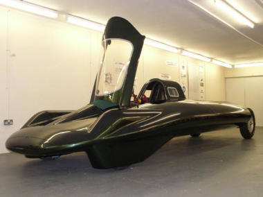 Prototipul realizat de British Steam Car Challenge