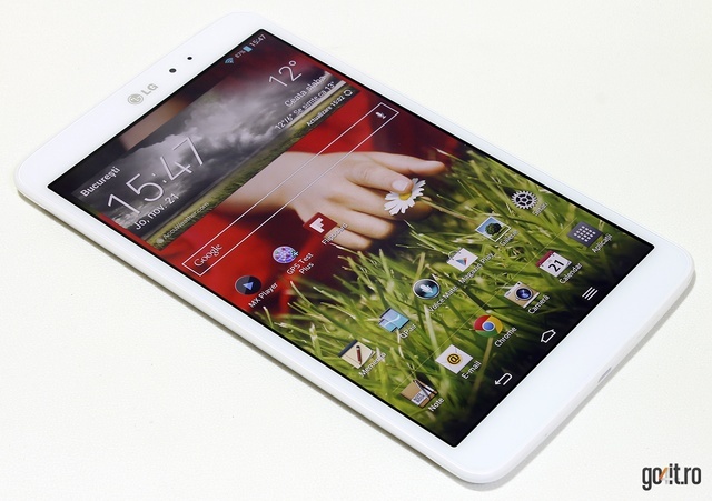 LG G Pad 8.3 cu interfaţa originală LG G Pad 8.3 cu interfaţa originală